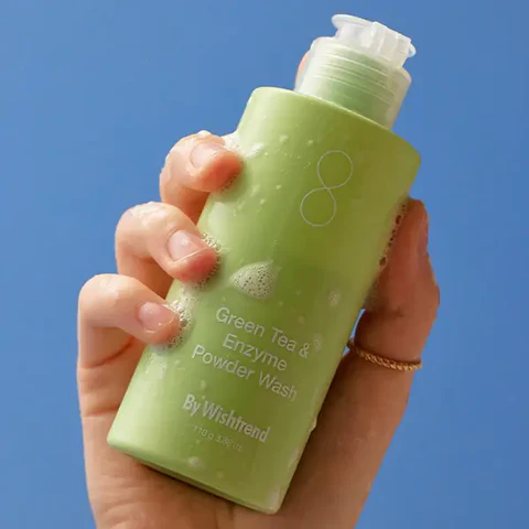 K-beauty Green Tea & Enzyme Powder Wash - Image 4