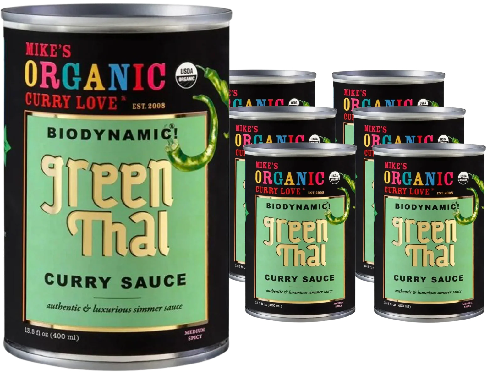 Green Thai Curry Sauce (6 Pack)