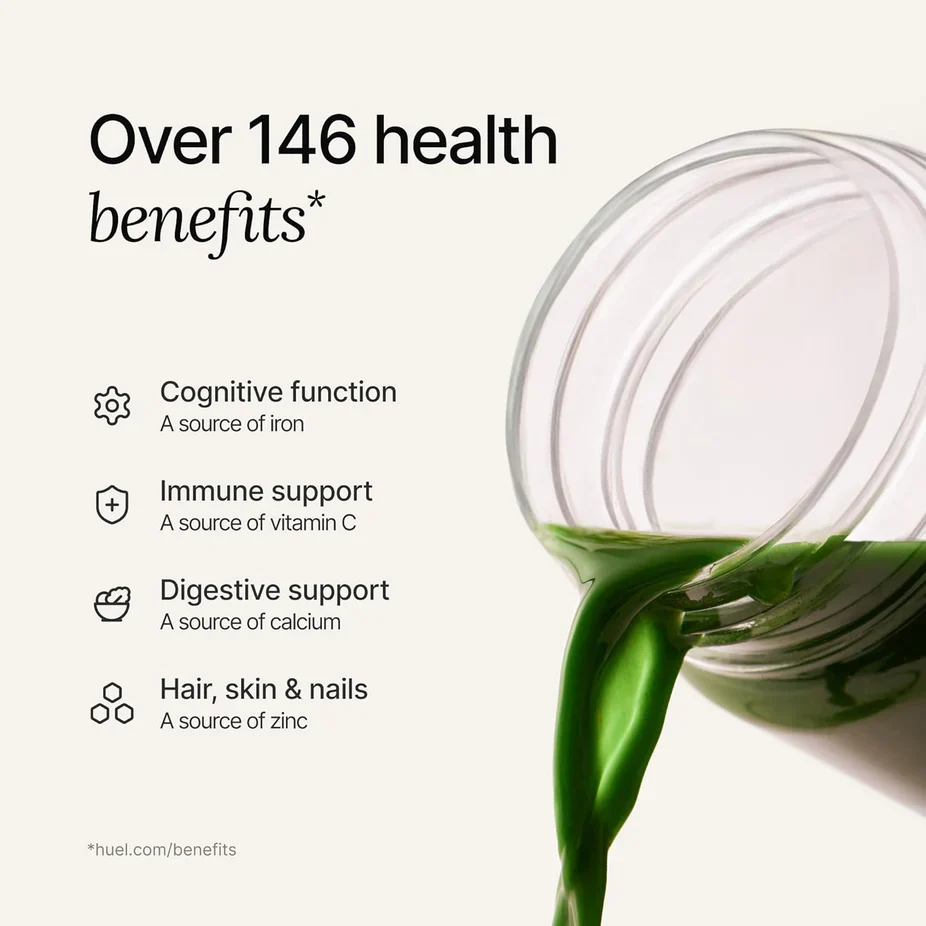 Daily Greens Superfood Drink - Lemon Ginger (12 CT) - Image 5