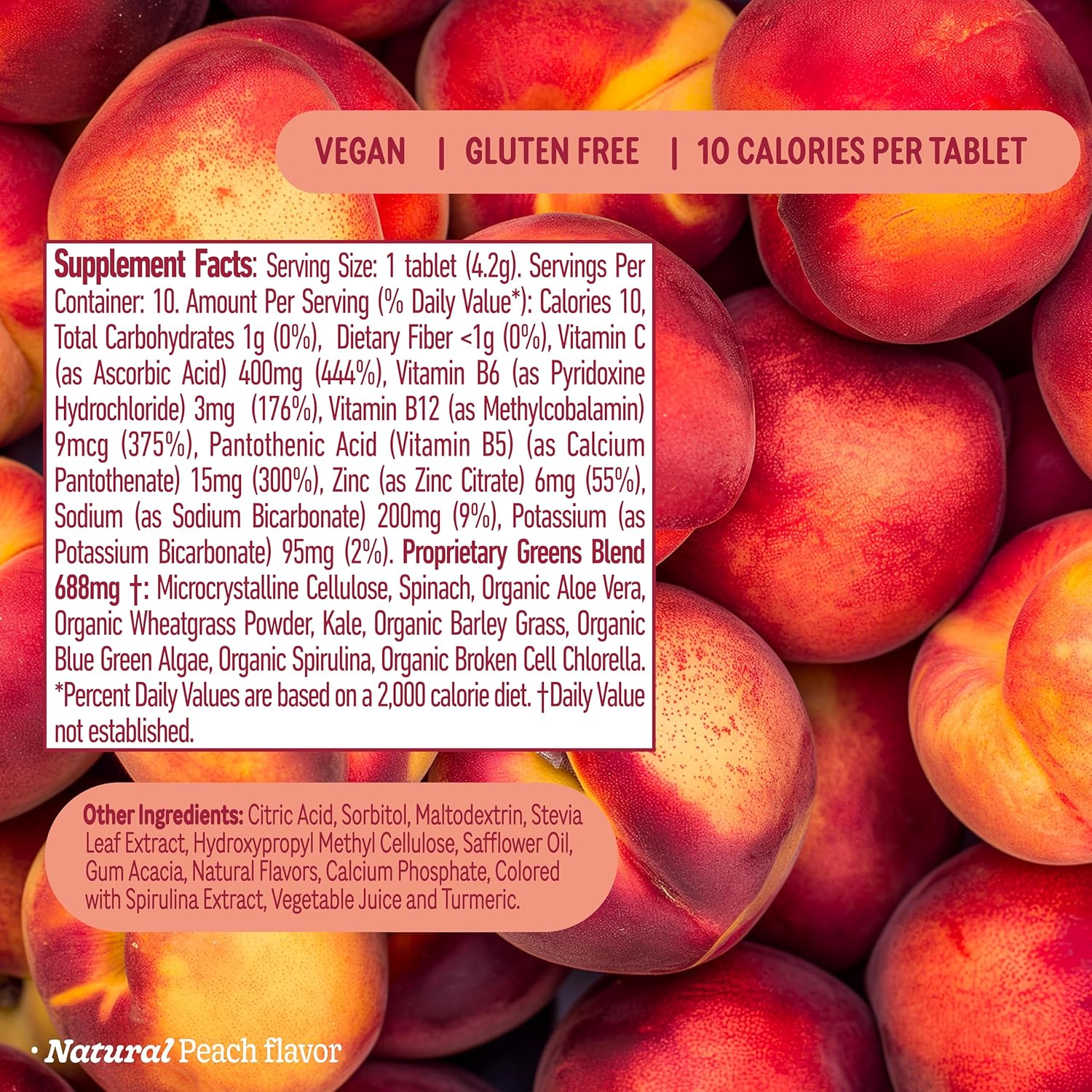 Greens Peach Tea Superfoods - Image 4