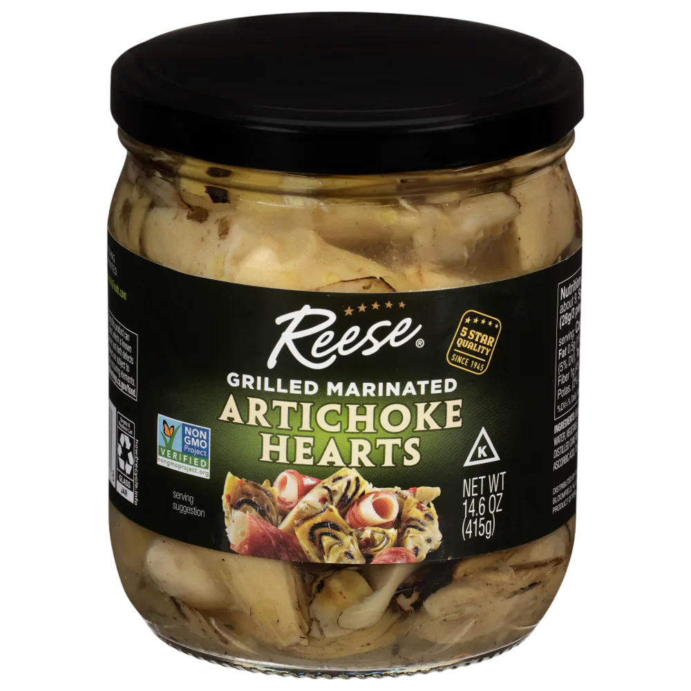 Grilled Marinated Artichoke Hearts
