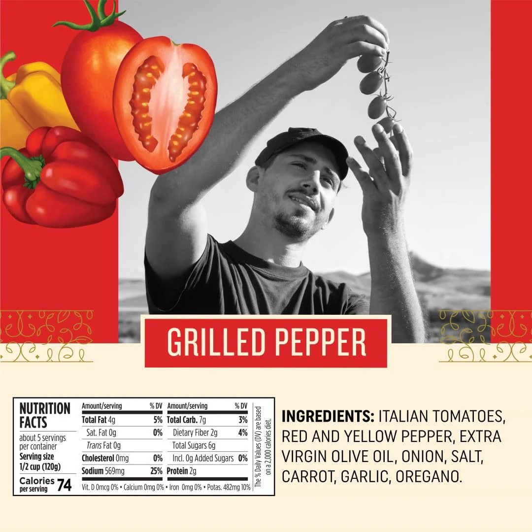 Grilled Pepper Pasta Sauce - Image 3