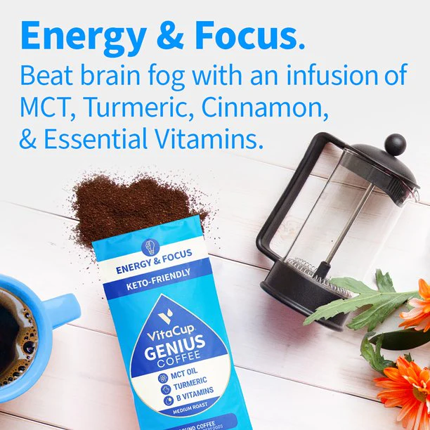 Ground Coffee Genius Blend - Image 3