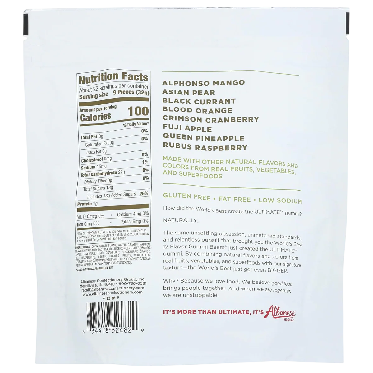 Ultimate 8 Flavor Gummi Bears - Image 2