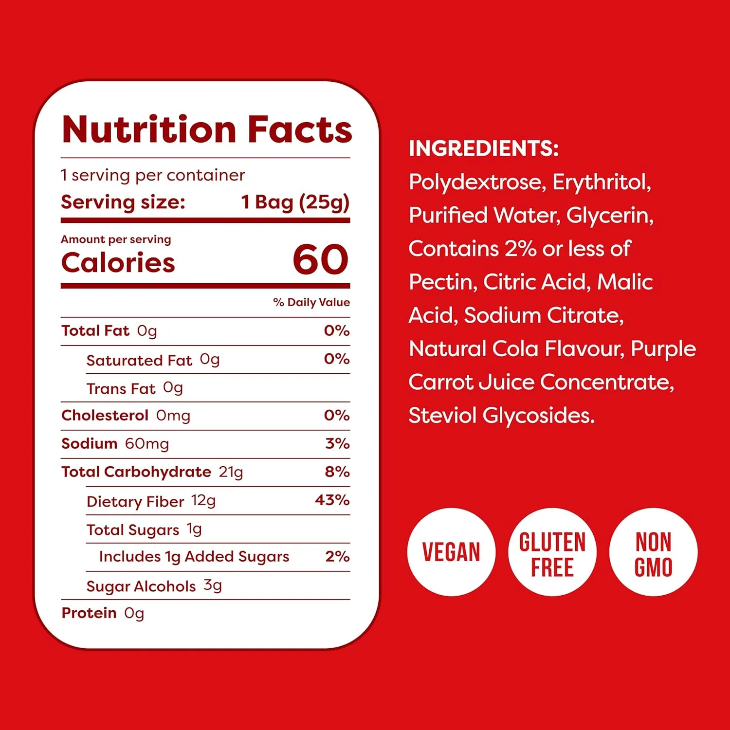 Gummies Candy – Low Carb Candy Sour Cola Pop (8 CT) - Image 4