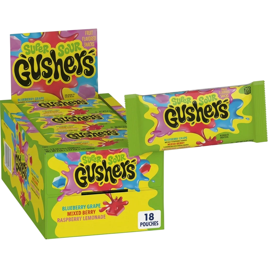Gushers Super Sour Berry (18 CT)