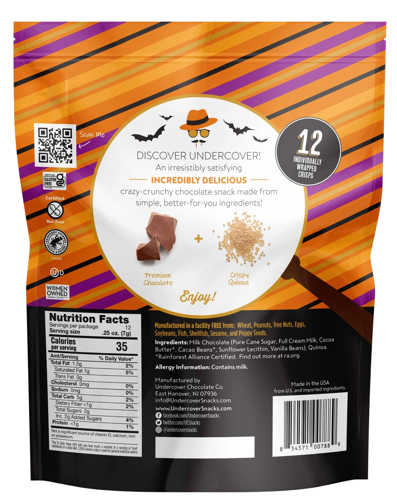 Milk Chocolate Quinoa (12 CT) - Image 2