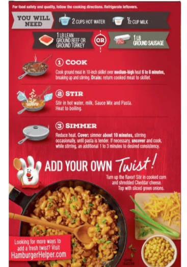 Sweet Bbq Pasta & Sauce Mix - Image 2