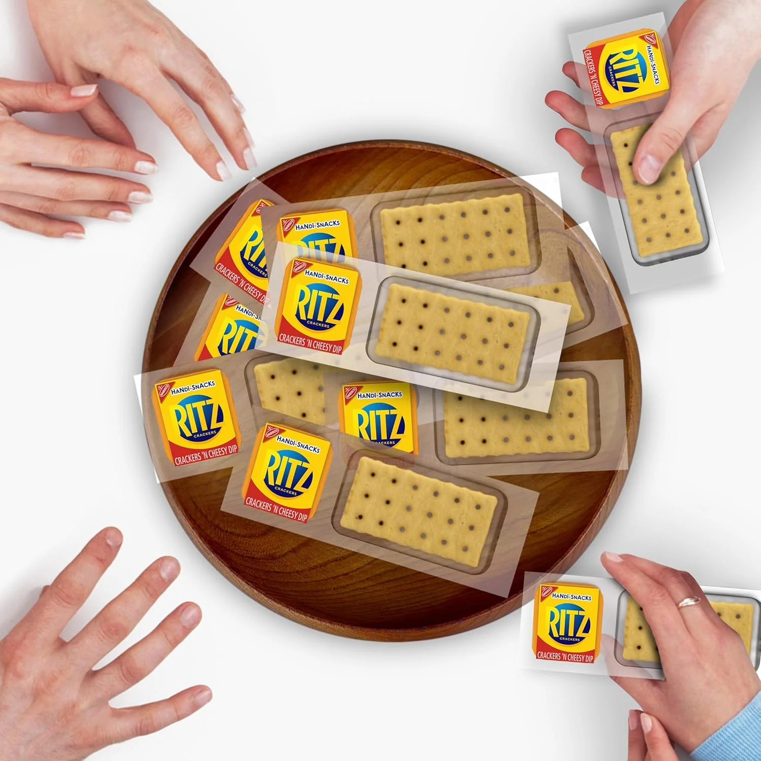 Handi-Snacks Crackers 'N Cheesy Dip Snacks (20CT) - Image 3