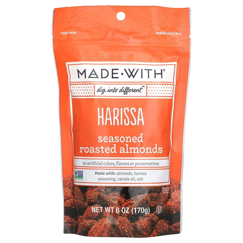 Harissa Seasoned Roasted Almonds