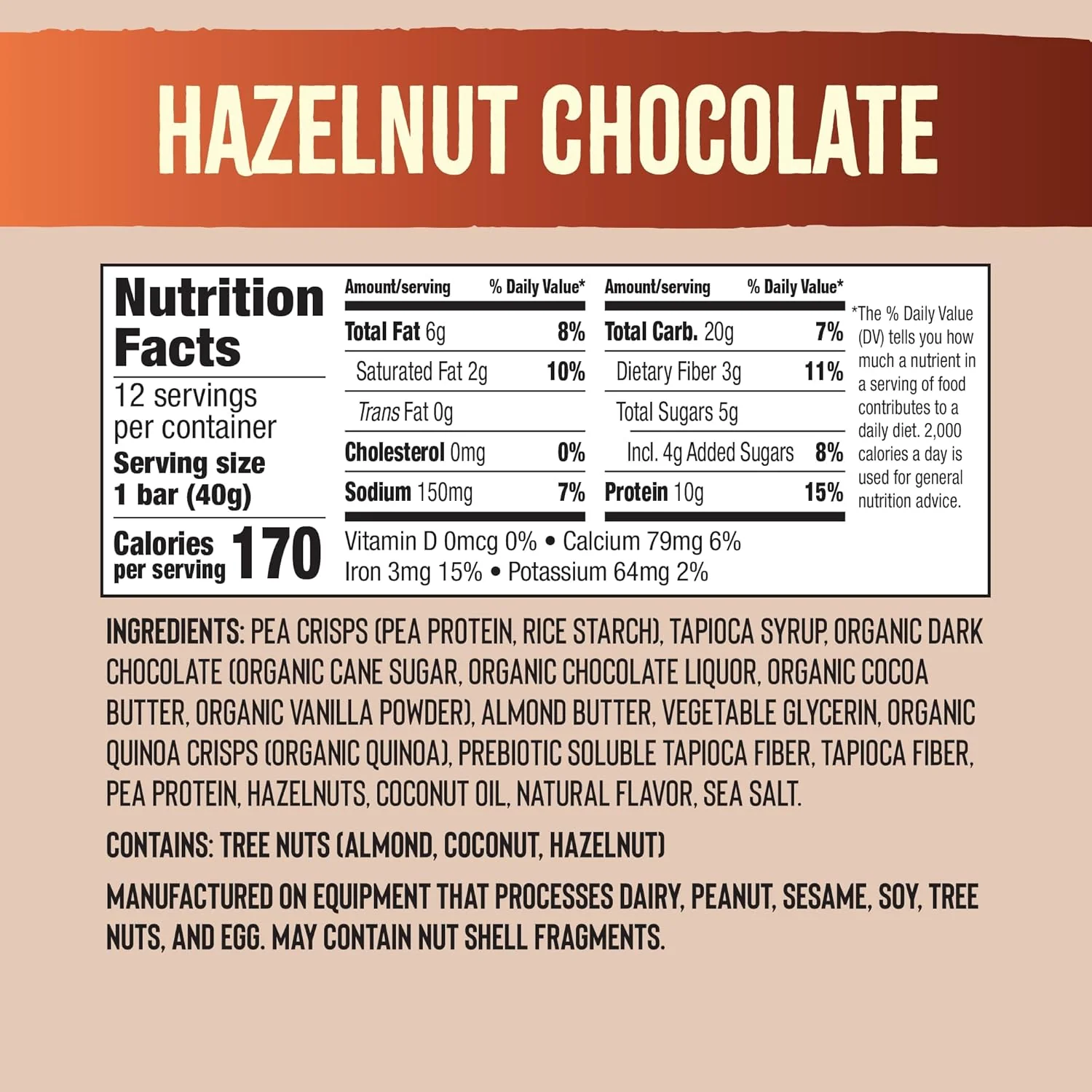 Hazelnut Puff Crispy Bar (12 CT) - Image 4