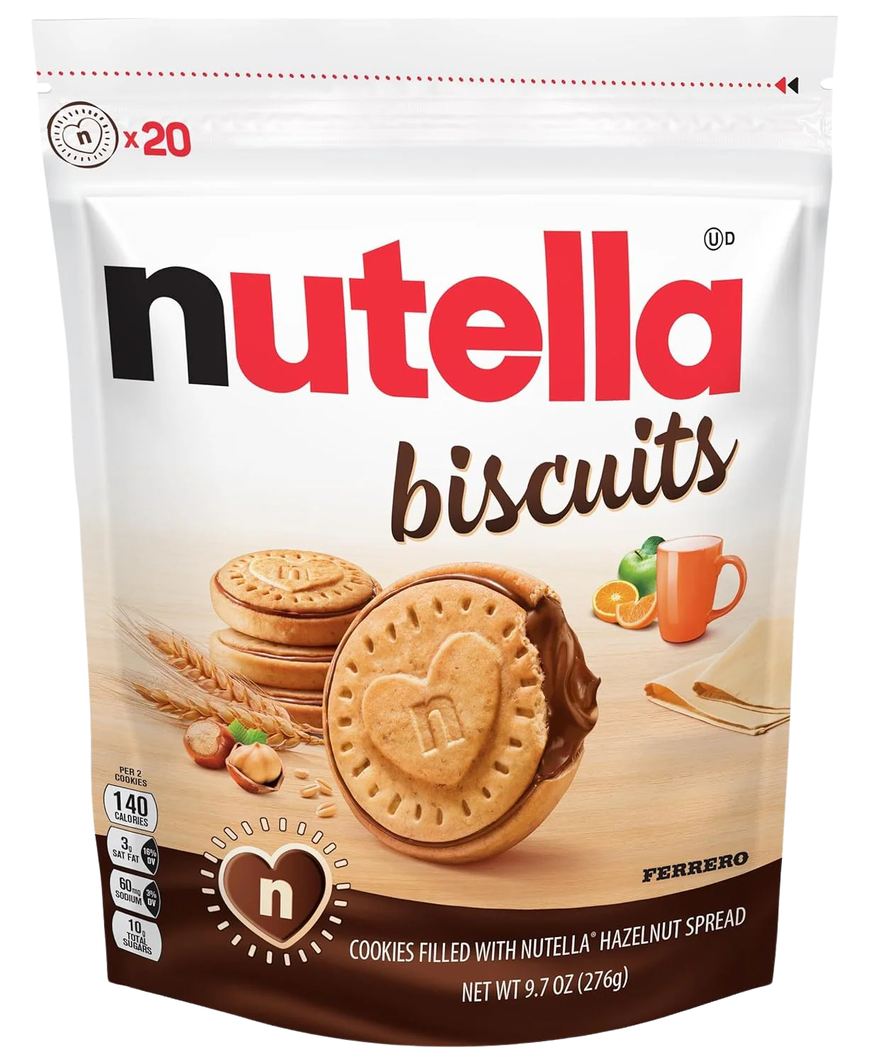 Hazelnut Spread Sandwich Cookies With Cocoa