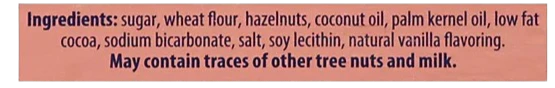 Hazelnut Wafer Cookies Pocket Pack (12 Pack) - Image 3