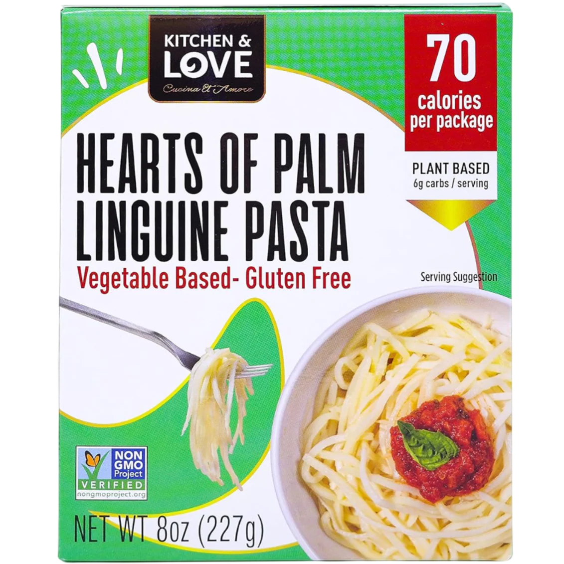 Hearts Of Palm Pasta Linguine (6 CT) - Image 2