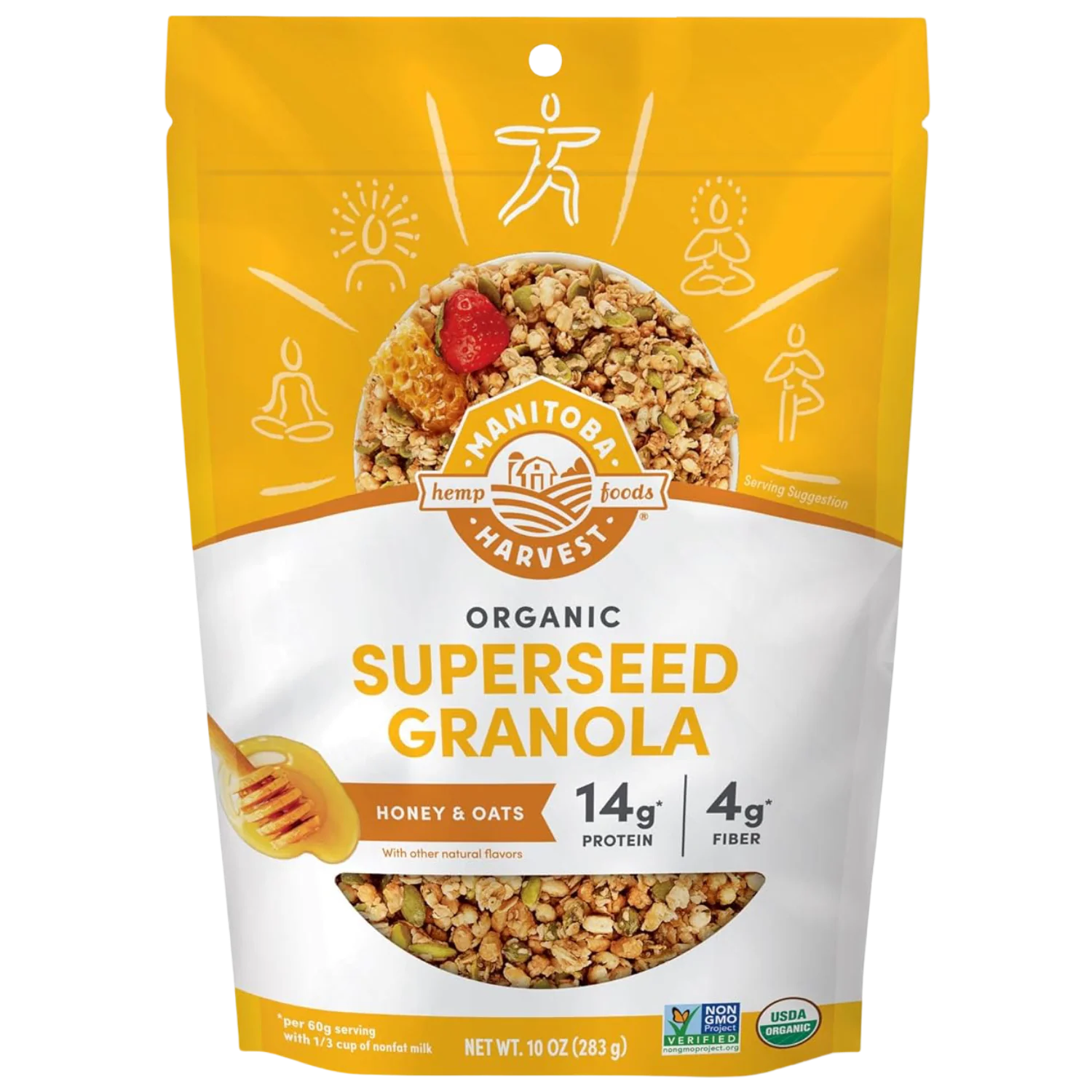 Hemp Honey Oats Granola