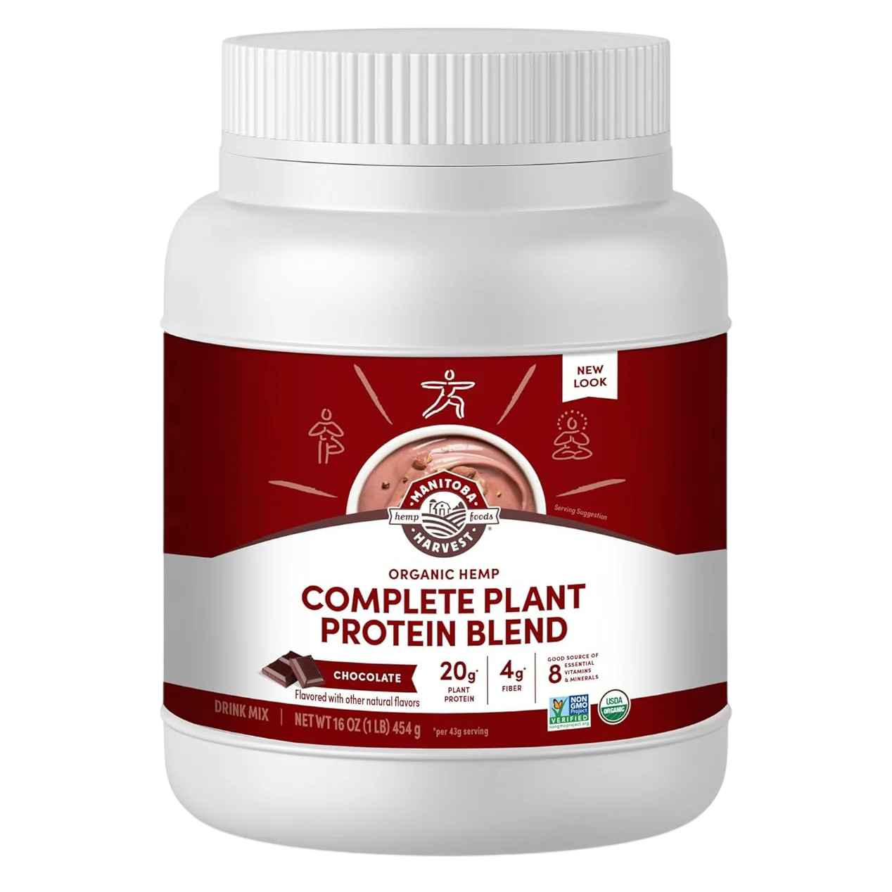 Hemp Yeah! Organic Chocolate Plant-Based Protein Powder