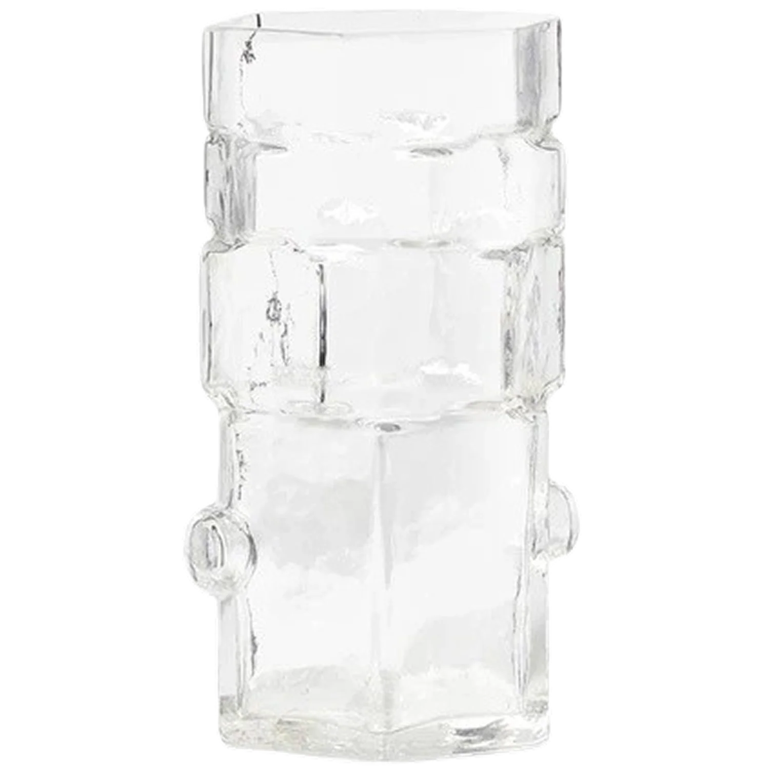 Hex Vase - Clear