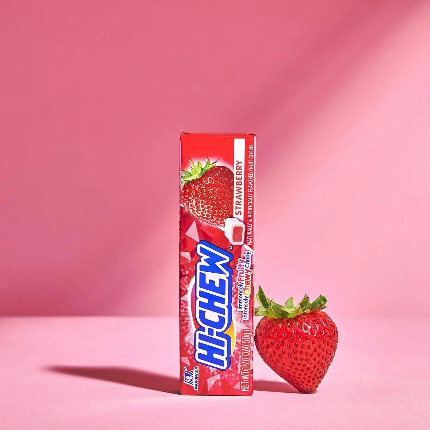 Hi-Chew Strawberry Fruit Candy (15 Pack) - Image 4
