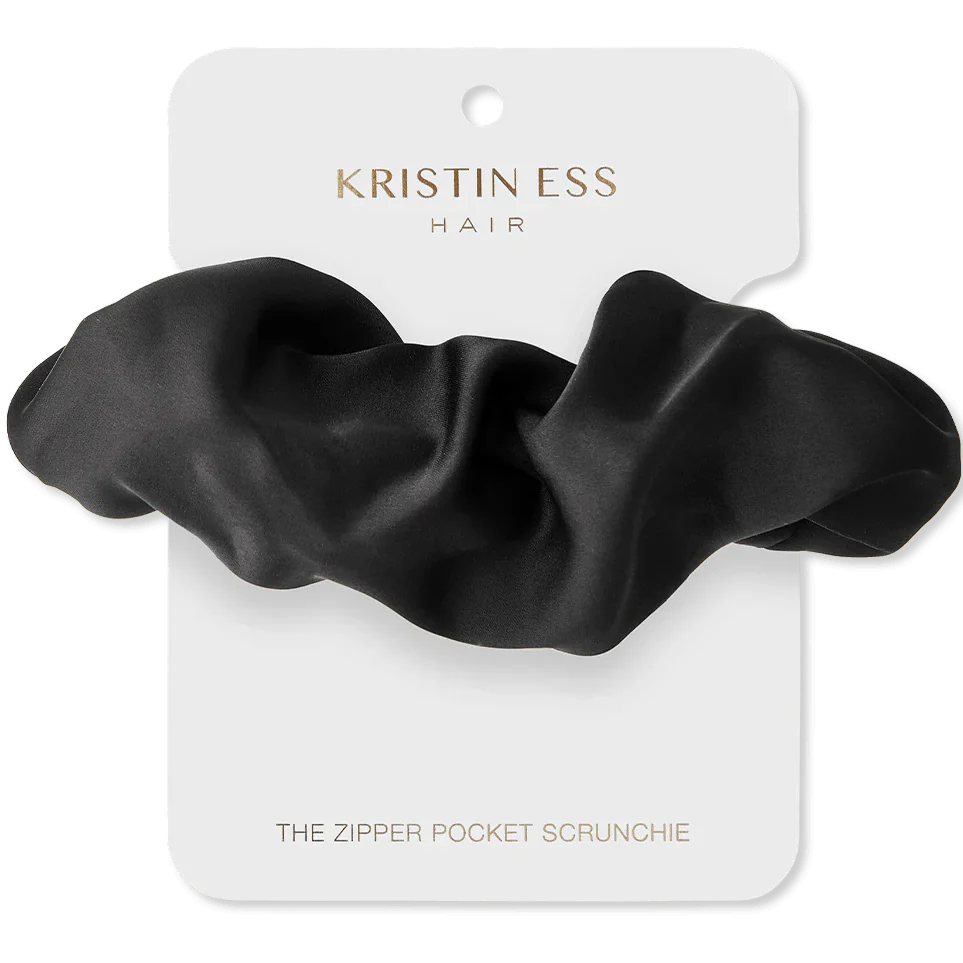 Hidden Pocket Scrunchie Hair Elastic
