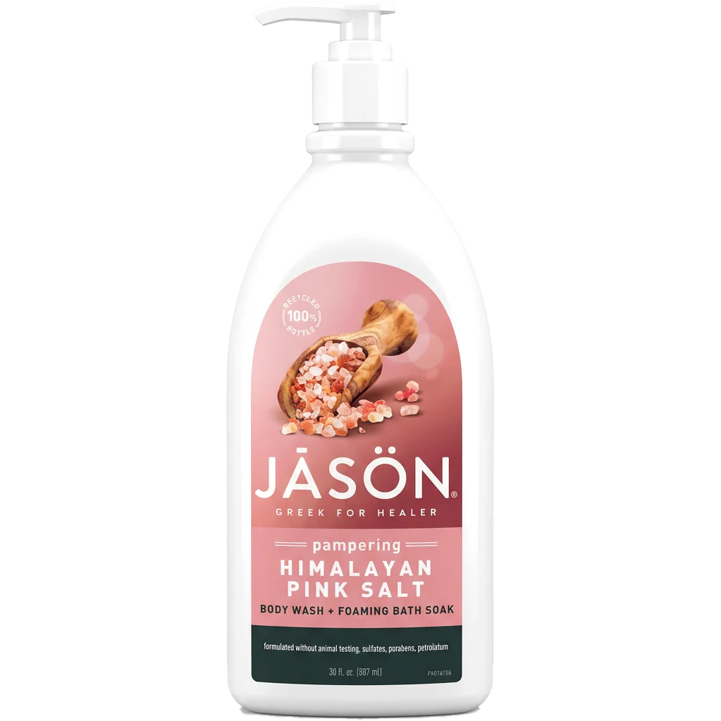 Himalayan Pink Salt Body Wash + Foaming Bath Soak