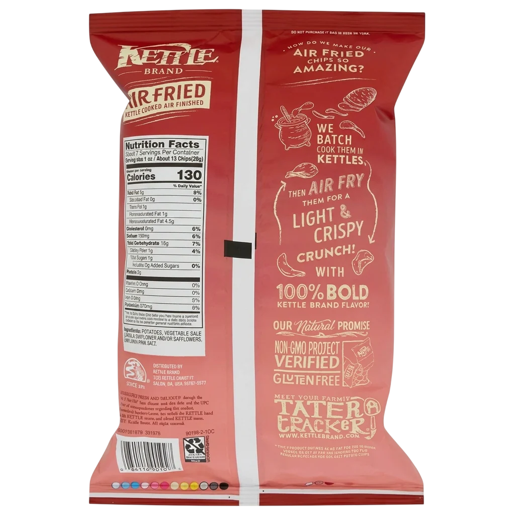 Himalayan Salt Air Fried Potato Chips - Image 2