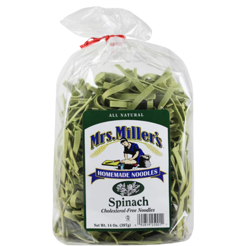 Homemade Spinach Noodles