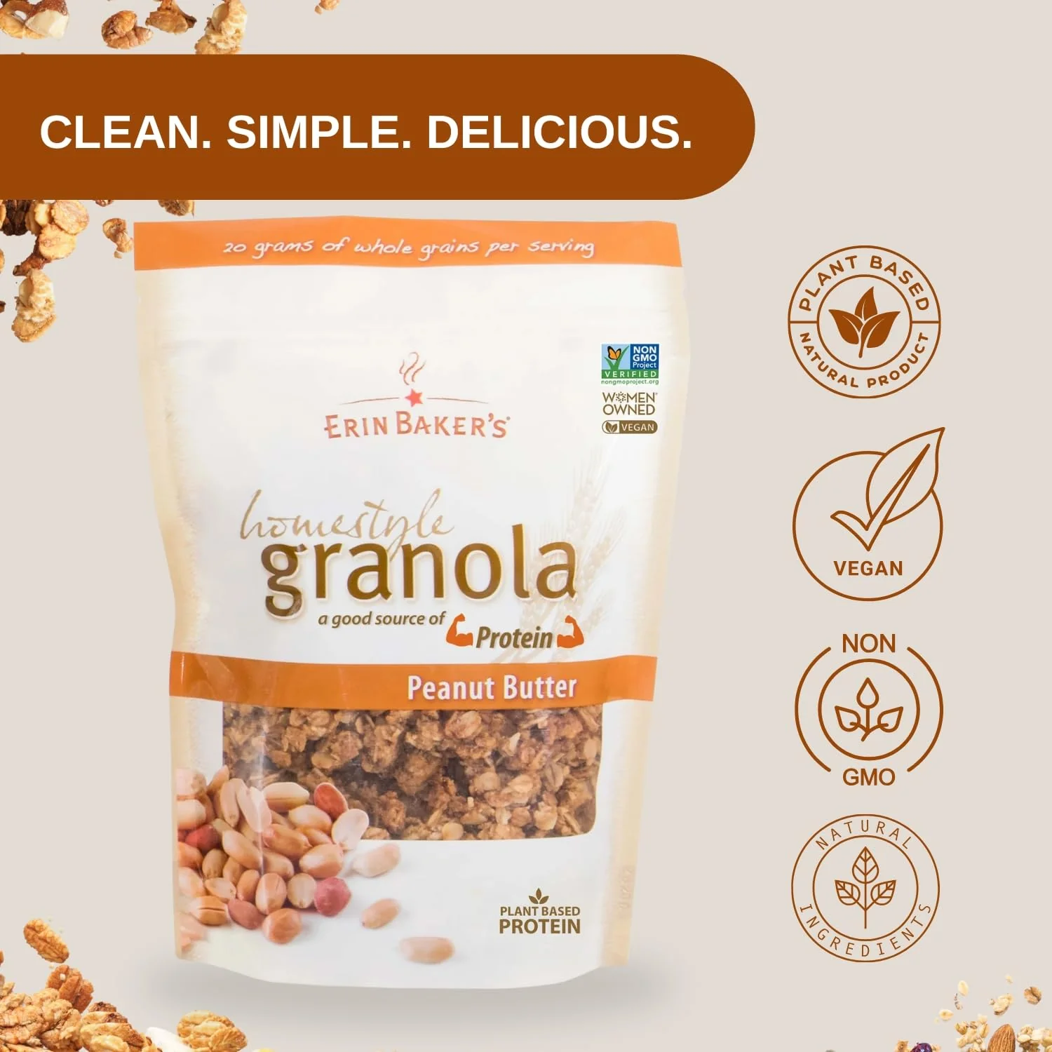 Homestyle Peanut Butter Granola - Image 3