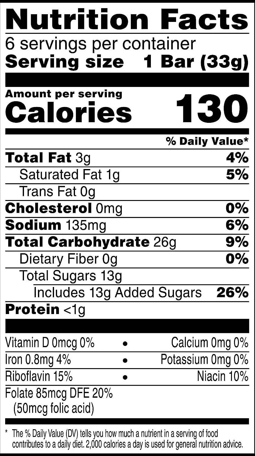 Homestyle Snack Bars - Cinnamon Sugar (6CT) - Image 3