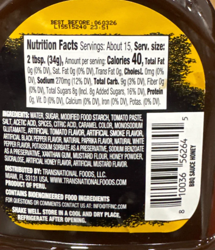 Honey BBQ Sauce - Image 2