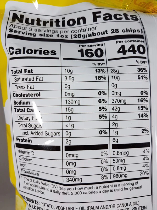 Honey Butter Potato Chips (Snack Bag) - Image 3