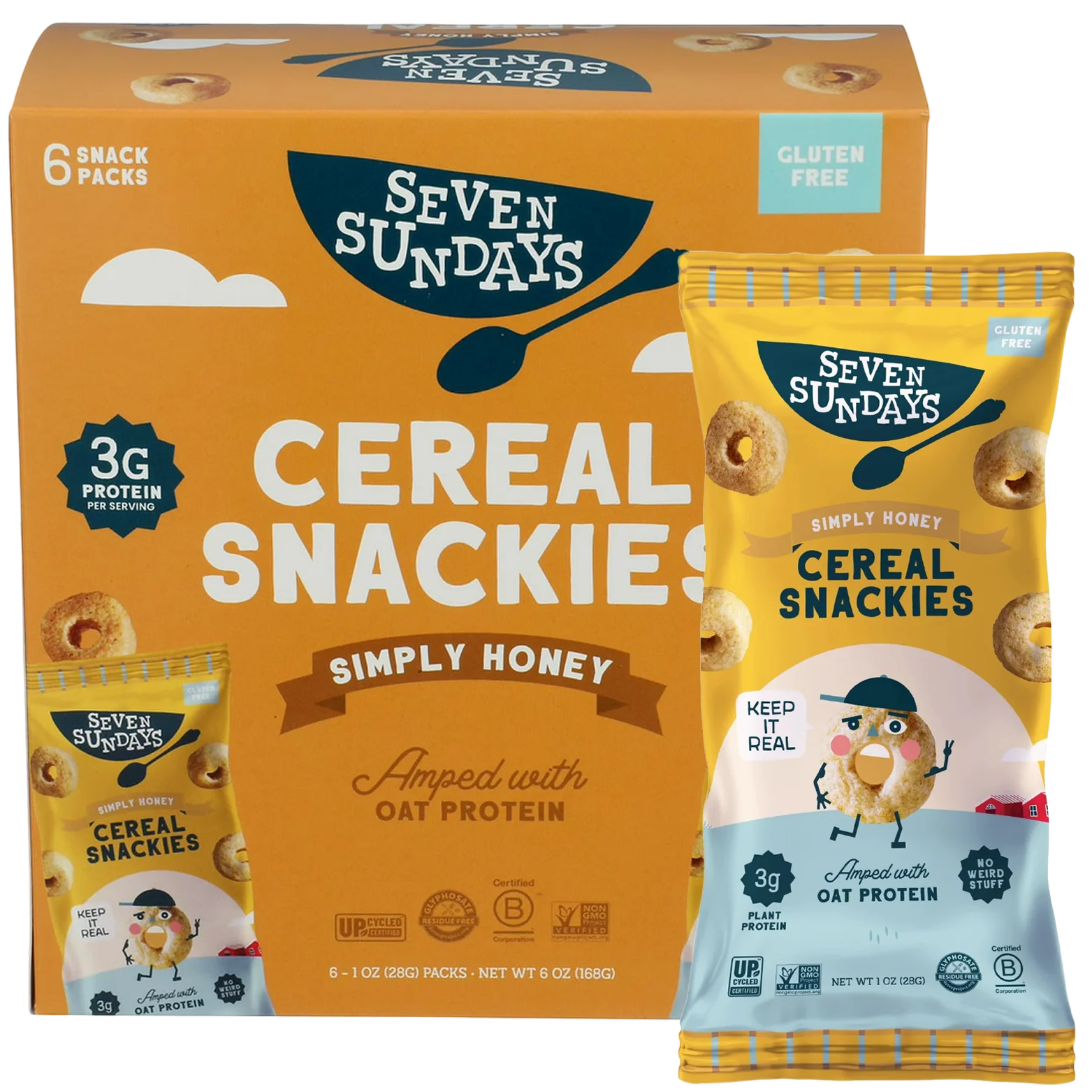 Simply Honey Cereal Snack (6 CT)