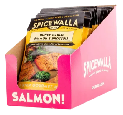 Honey Garlic Salmon & Broccoli Spice Packet (18 Pack) - Image 2