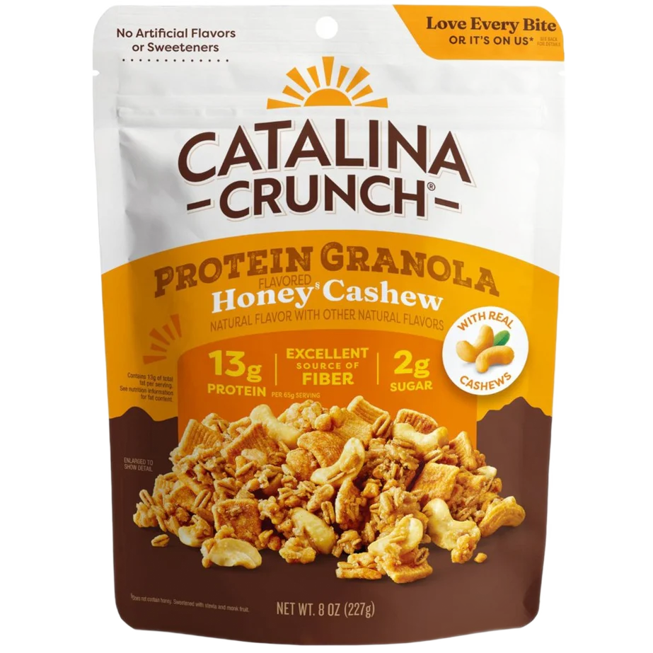 Honey Cashew Protein Granola