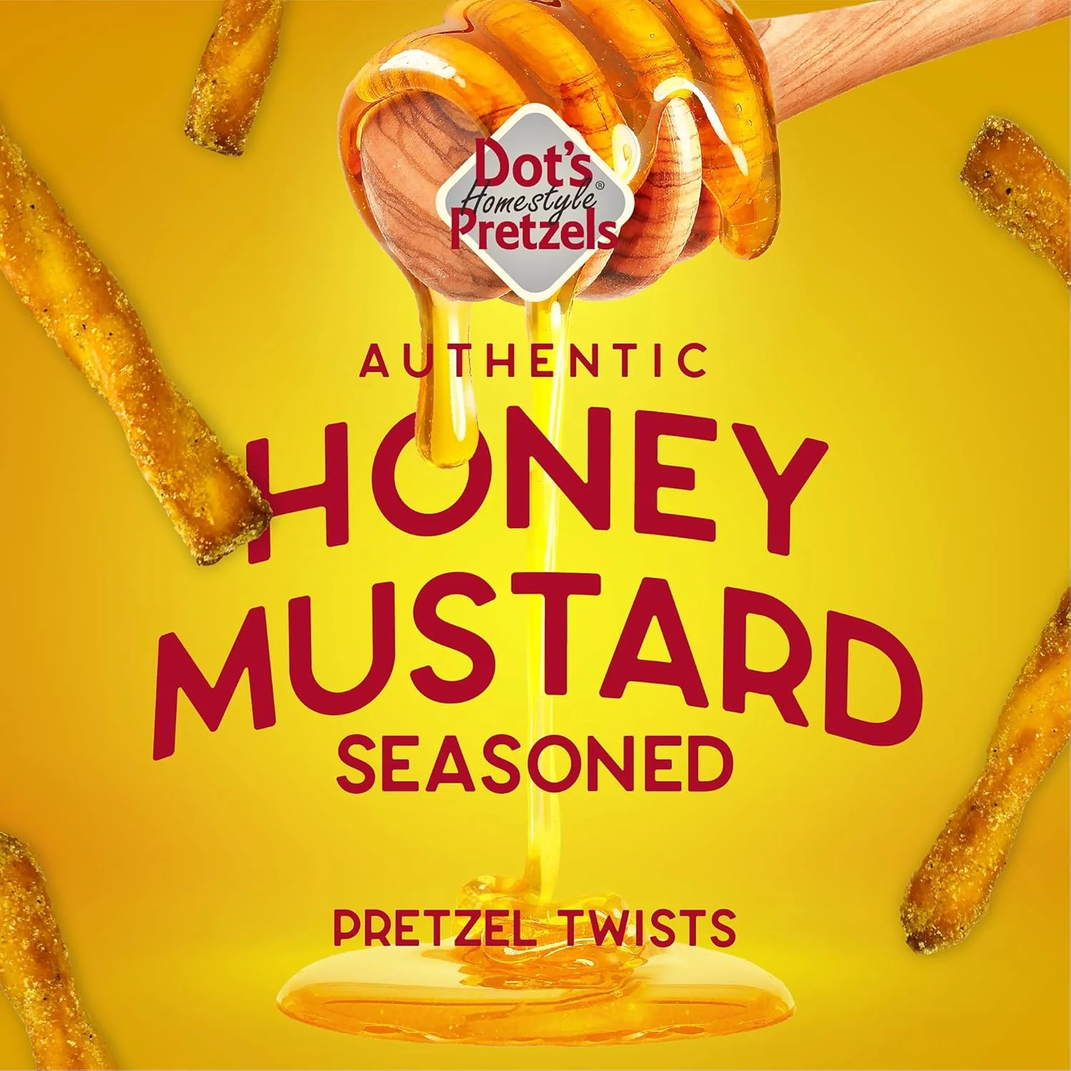 Honey Mustard Seasoned Pretzel Twists - Image 3