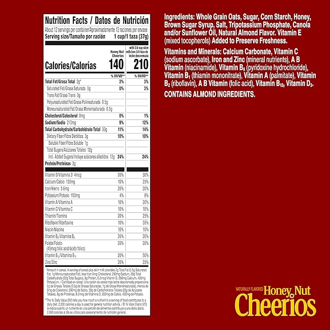 Honey Nut Cheerios Cereal - Image 3