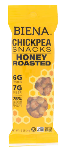 Honey Roasted Chickpea Snacks