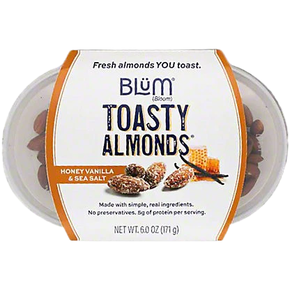 Honey Vanilla Sea Salt Toasty Almonds
