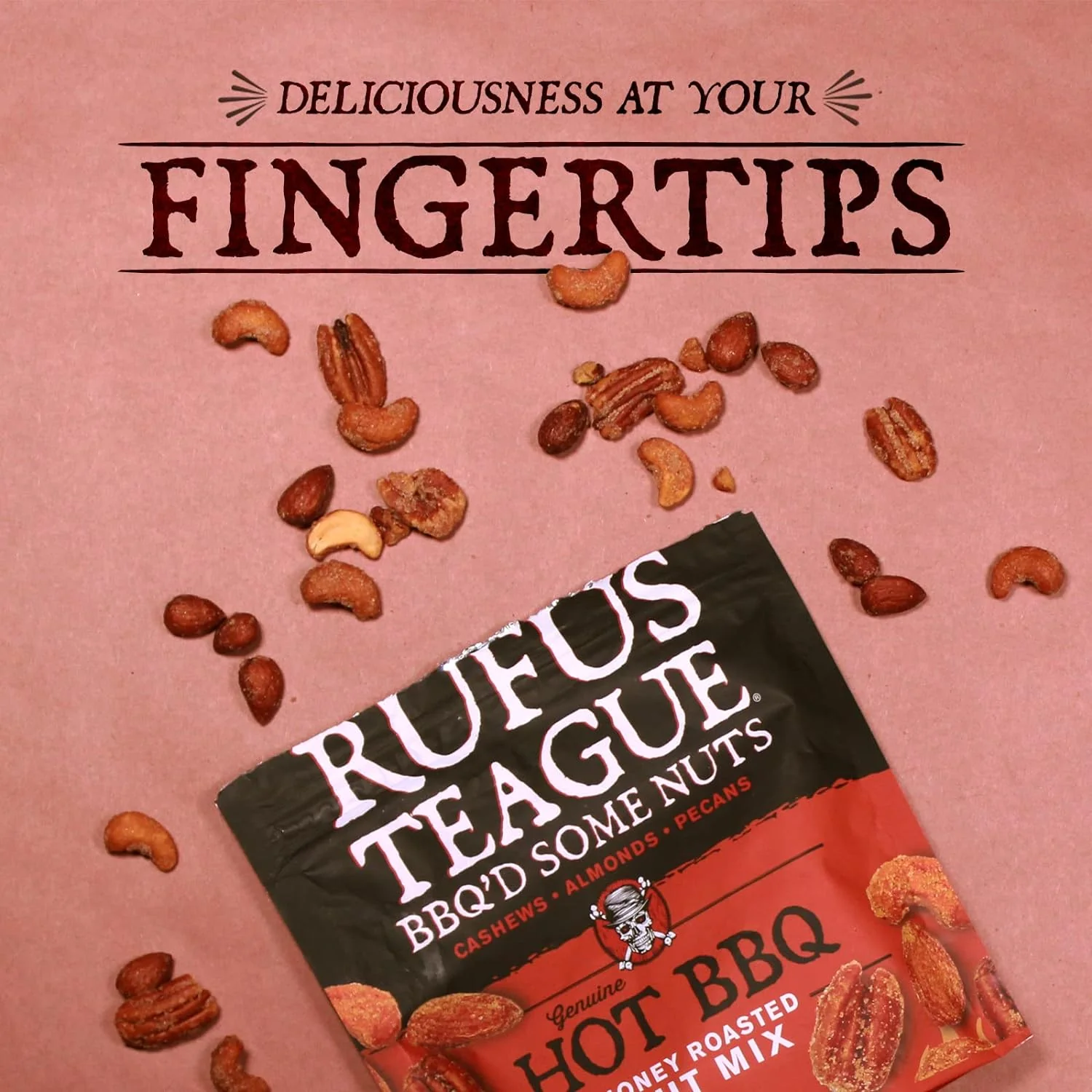 Hot BBQ Honey Roasted Peanuts - Image 3