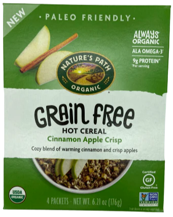 Hot Cereal Cinnamon Apple Organic