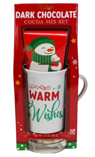Hot Chocolate Marshmallow Mug Set - Warm Wishes