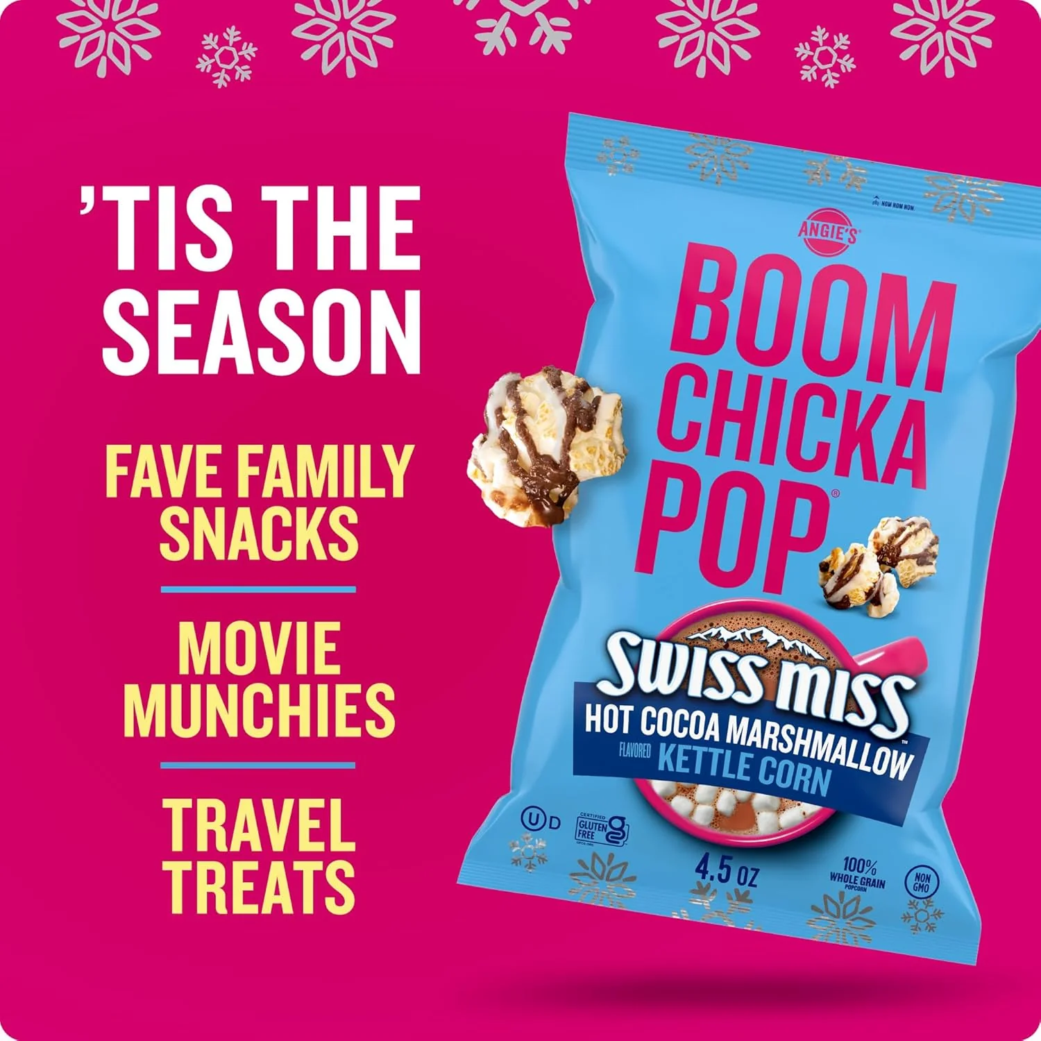 Hot Cocoa Marshmallow Drizzled Kettle Corn - Image 2