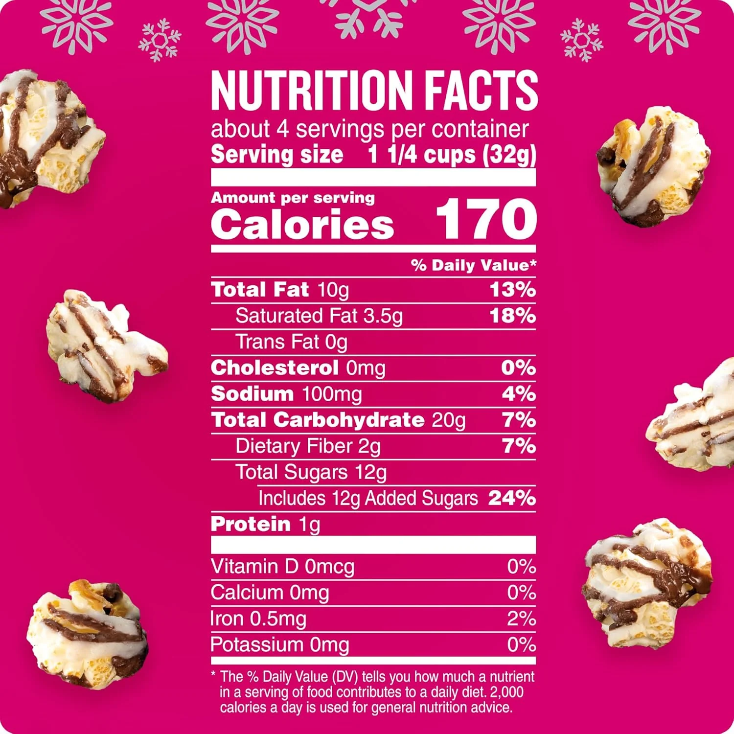 Hot Cocoa Marshmallow Drizzled Kettle Corn - Image 4