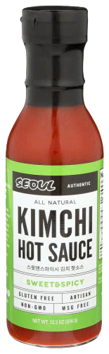 Sweet And Spicy Kimchi Hot Sauce