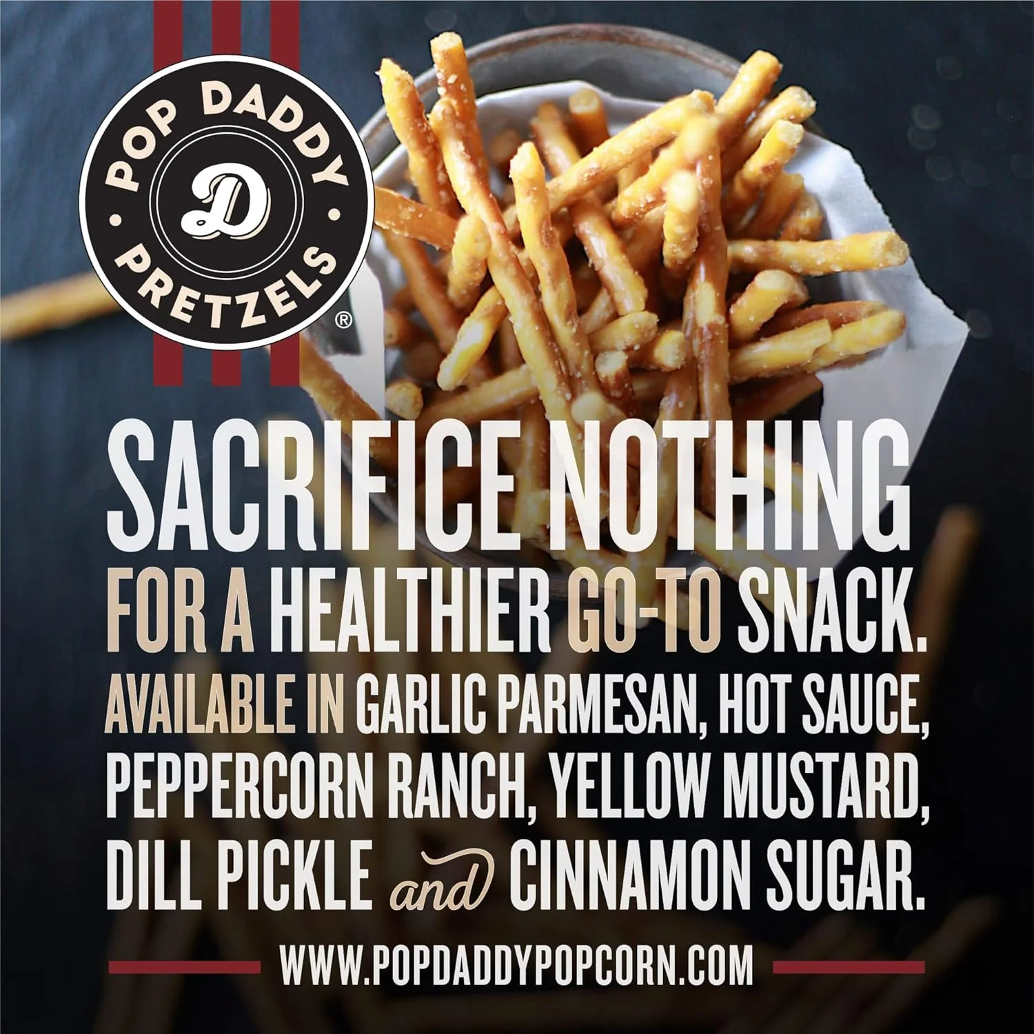 Hot Sauce Pretzel Sticks - Image 2