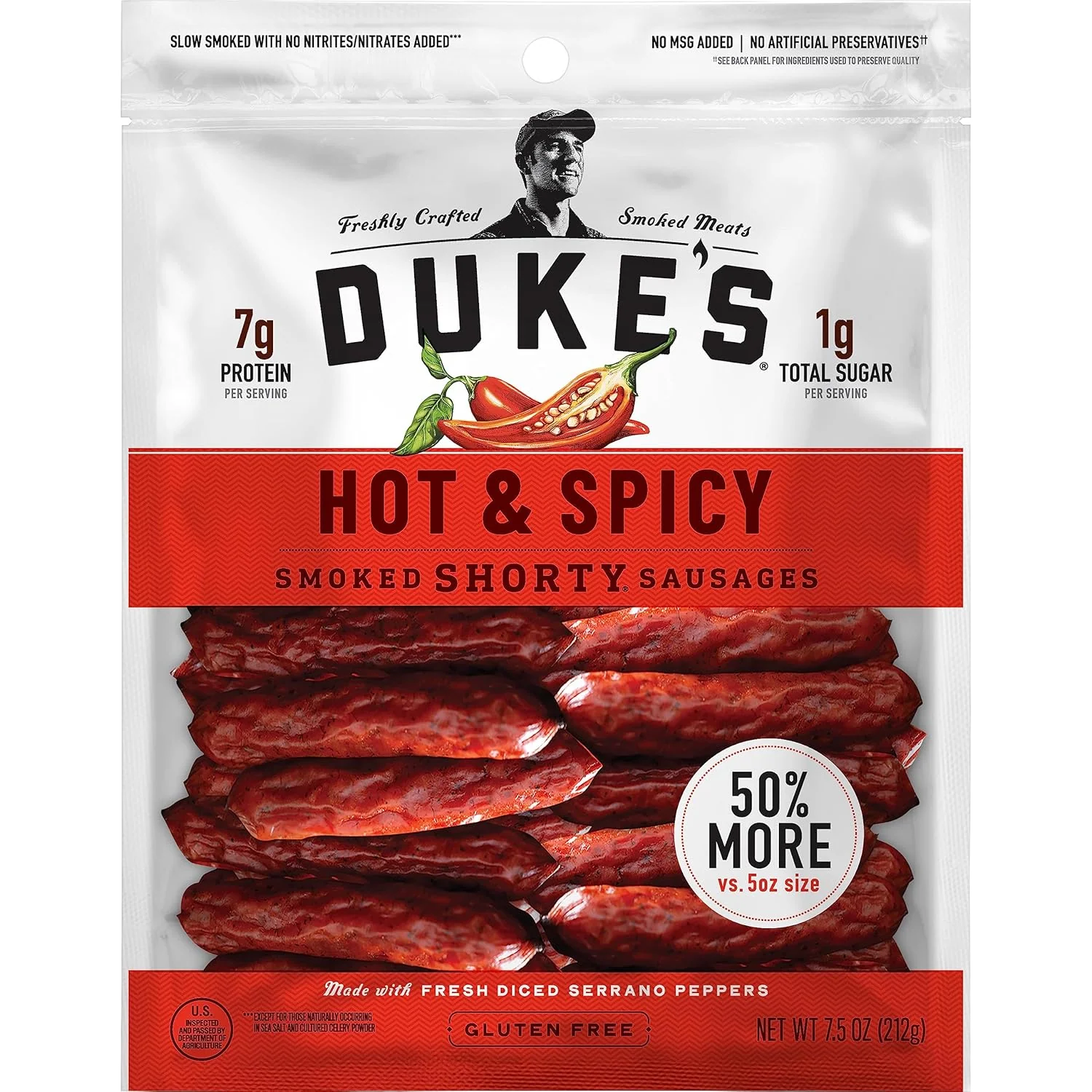 Hot & Spicy Smoked Sausage