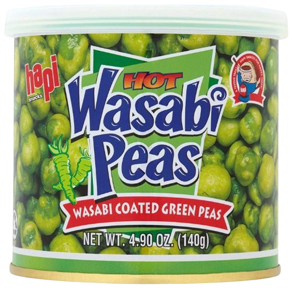 Hot Wasabi Flavored Green Peas