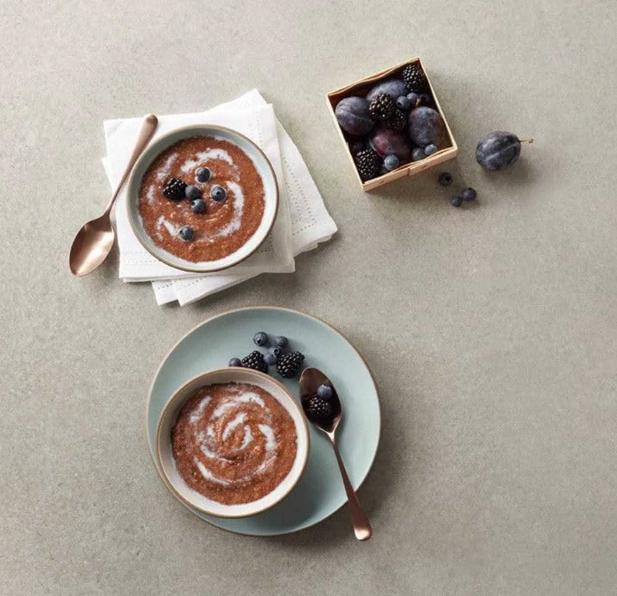 Chocolate Hot Wheat Cereal - Instant Porridge - Image 2