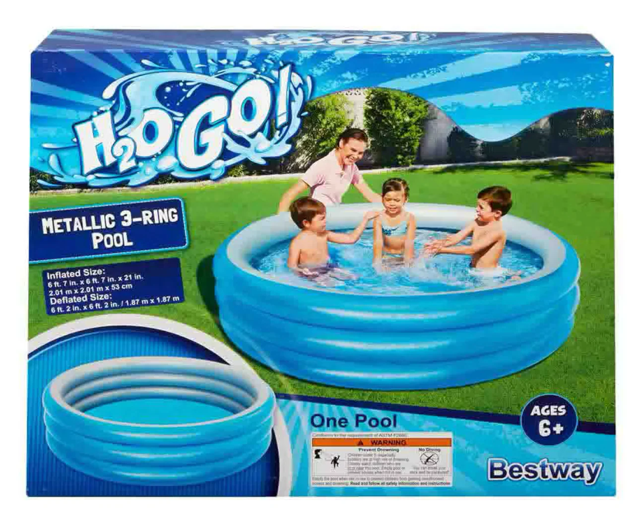 Hs H2go Pool 40" - Variety of Colors - Image 2