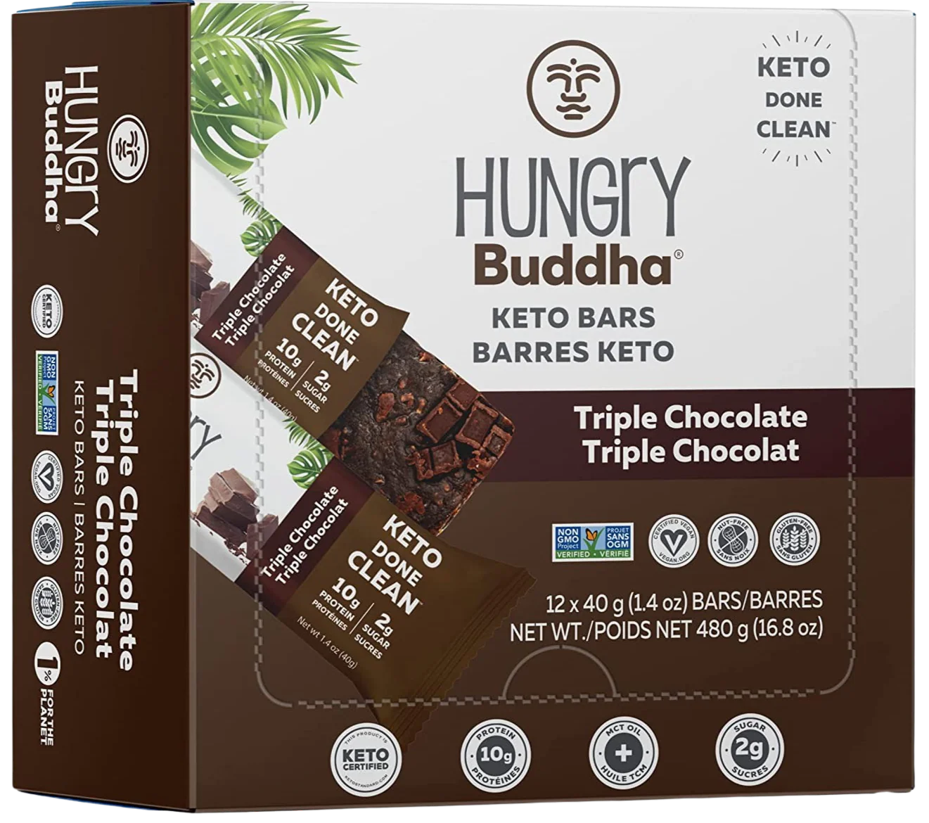 Triple Chocolate Bar (12 Pack Case)