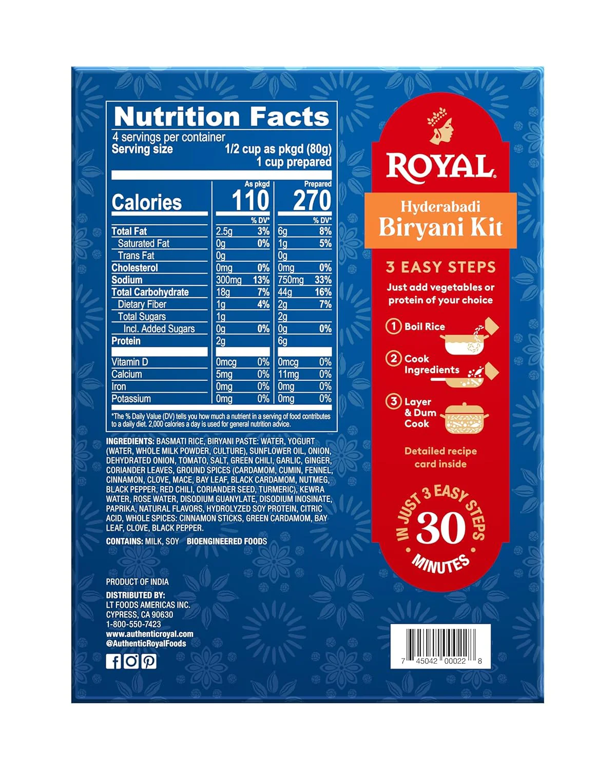 Hyderabadi Biryani Kit (6 Pack) - Image 3